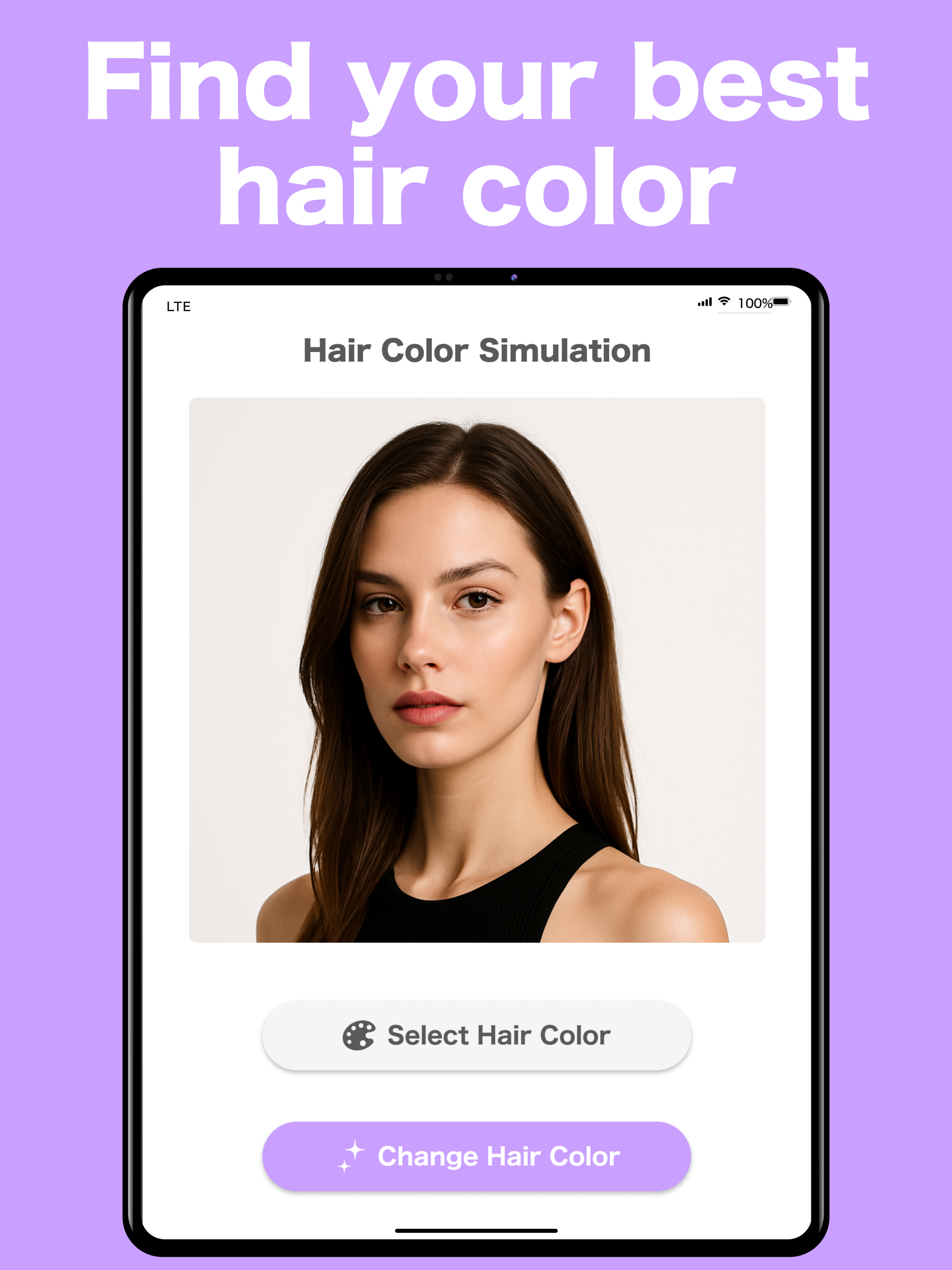 Hair Color & Style Editor App! screenshot 5