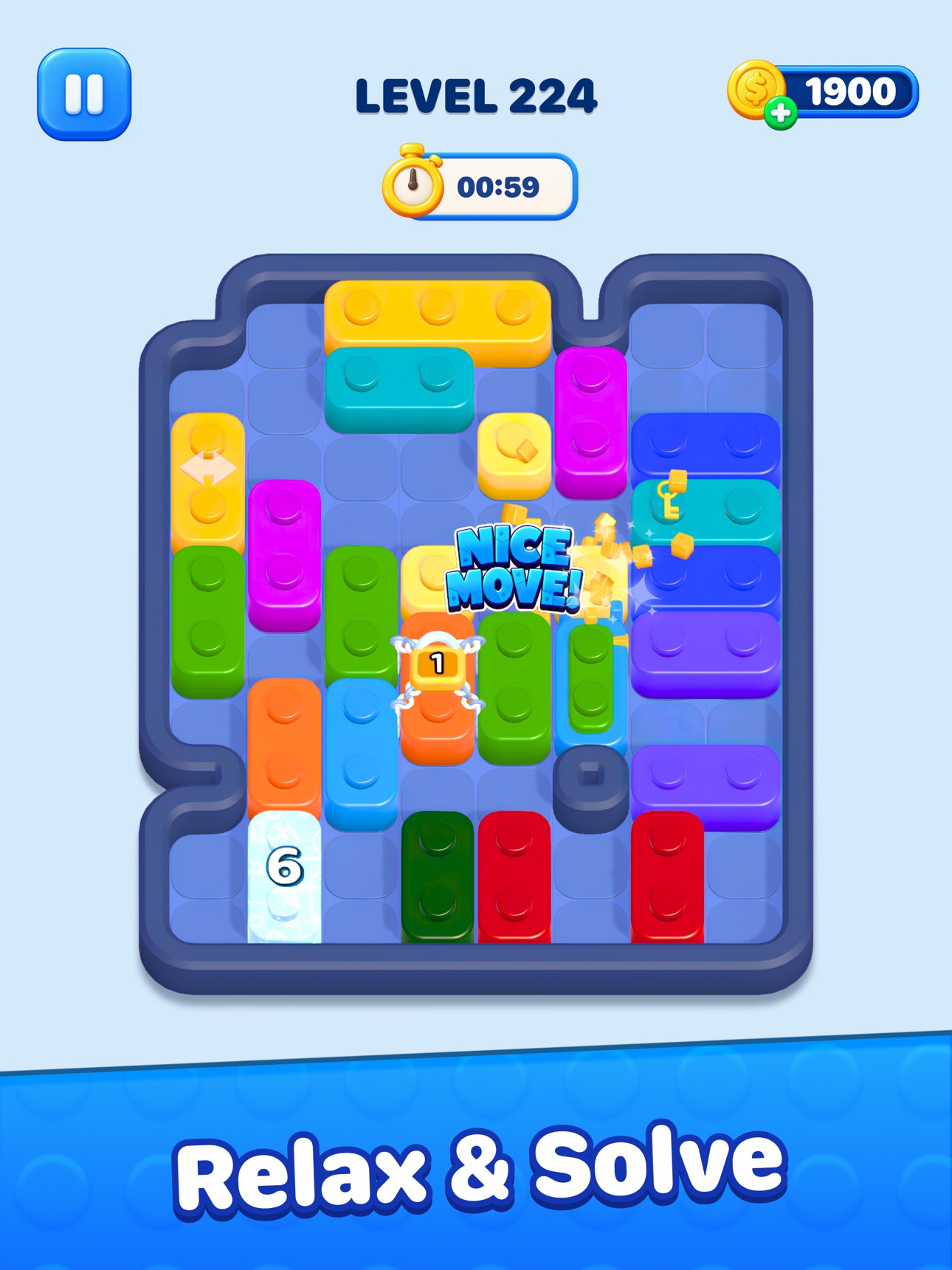 Screenshot 11 of Block Slice: Color Jam Puzzle