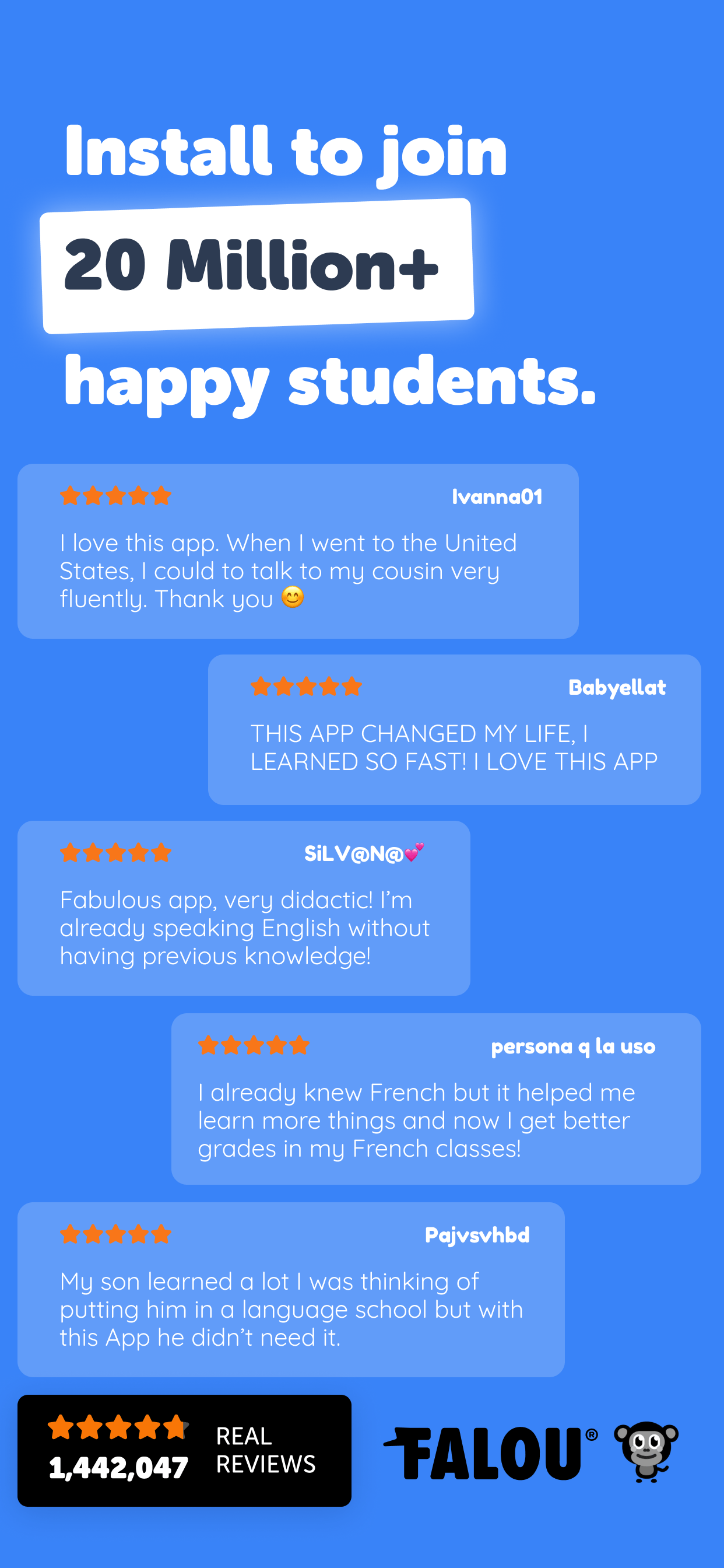 Falou - Fast language learning screenshot 7
