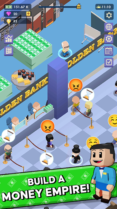 Idle Bank: Money Games! Screenshot