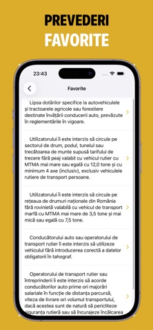 Rutiera: Legi & Amenzi iPhone screenshot