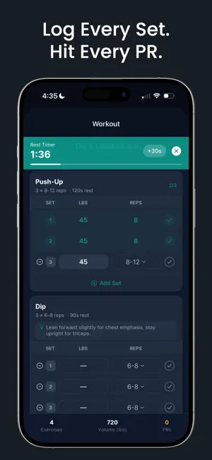 Staq: Macro & Workout Tracker screenshot 2