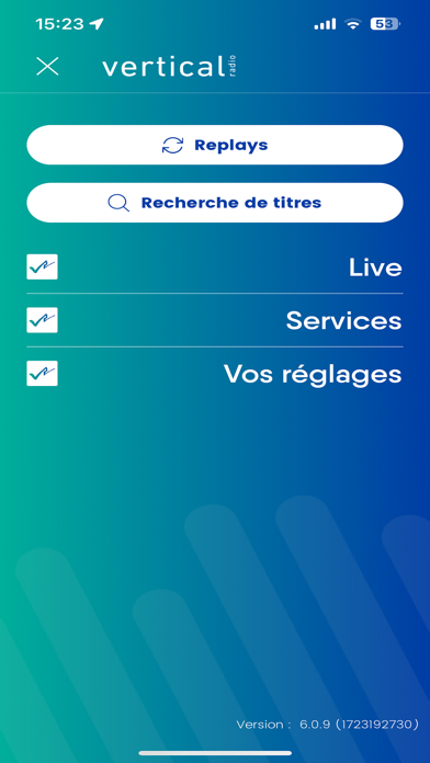 Screenshot #2 pour Vertical Radio