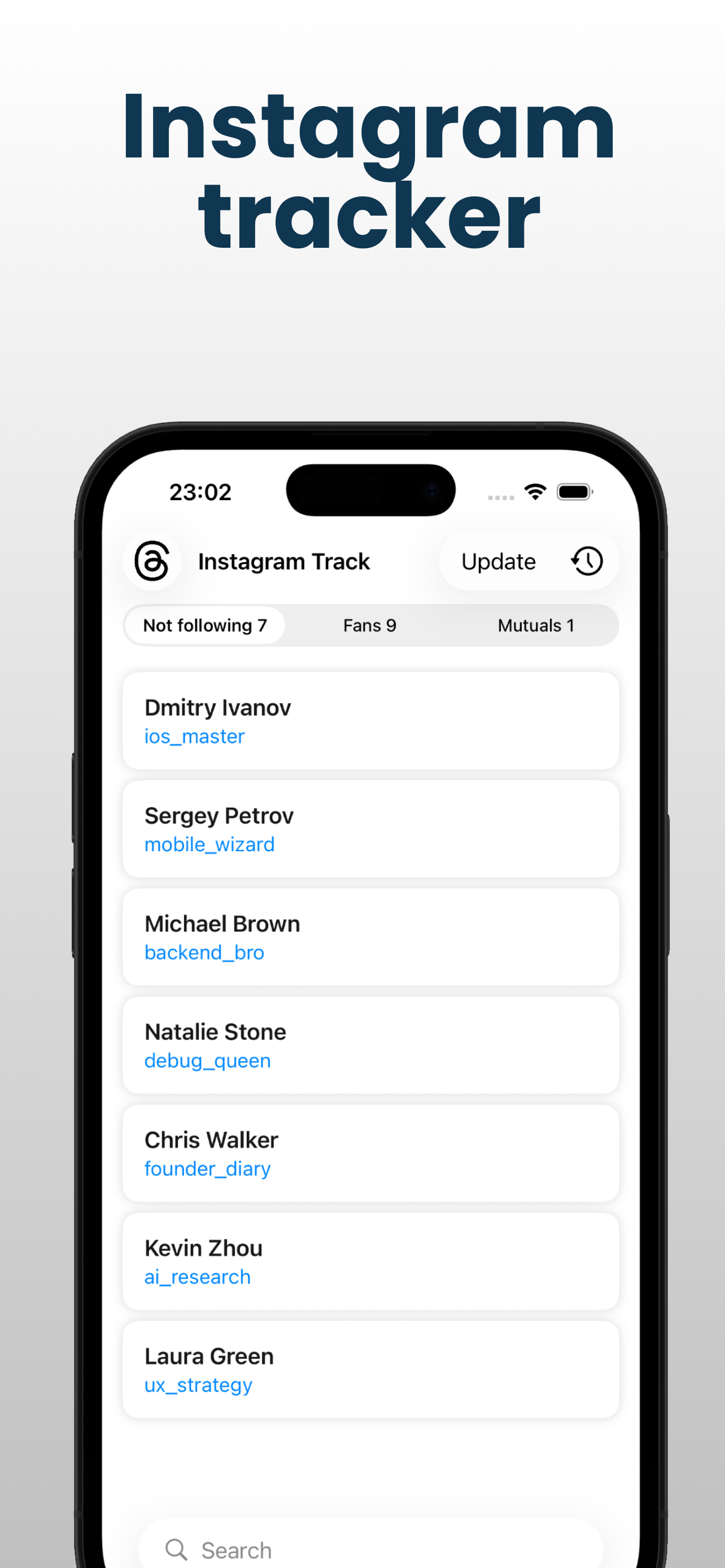 Threads Track - Followers screenshot 3