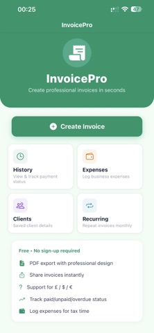 App screenshot