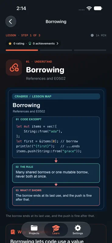 Crabrix: Rust Compiler screenshot 3 of 10