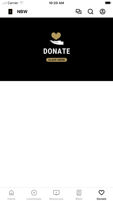 NBW Ministries Screenshot