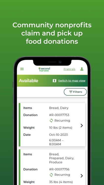 Second Harvest Food Rescue App screenshot-3