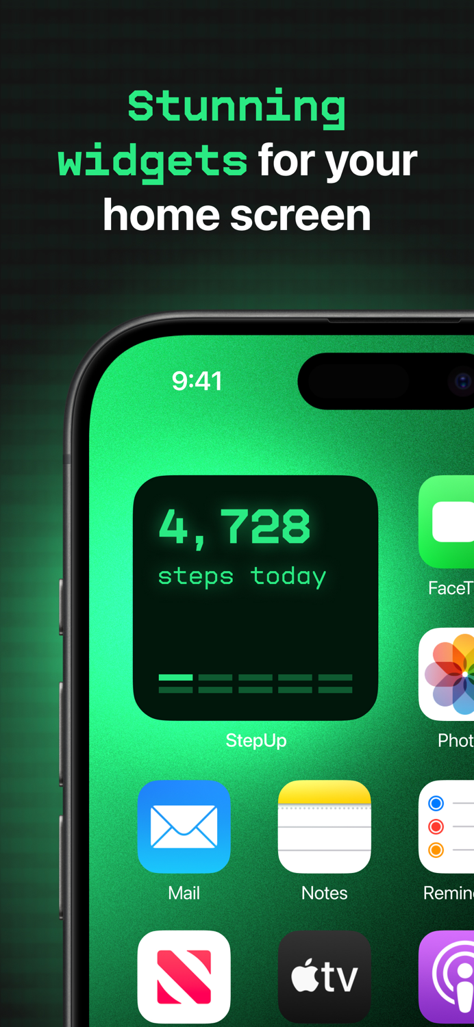 StepUp Retro Pedometer