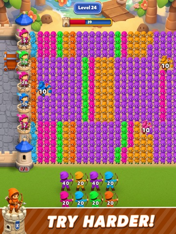 Arrow Rush: Castle defense iPad screenshot