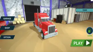 American Truck simulator game screenshot 1