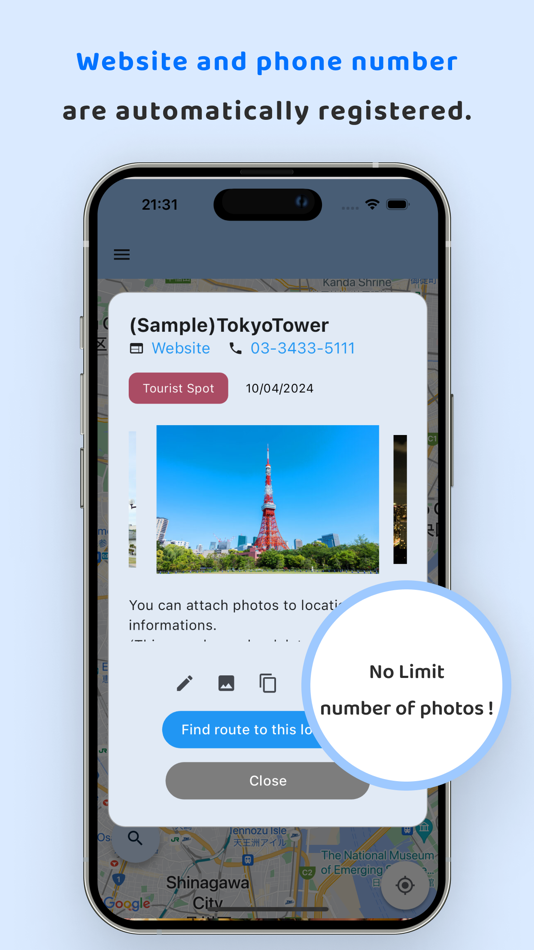 #4. MyMap - Easily manage place (iOS) 由: KAZUNORI WAKAMATSU