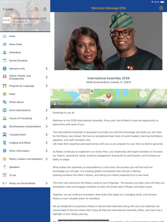 Screenshot #4 pour Rotary Events