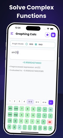 Graphing Calculator Pro. Screenshot 2 of 5