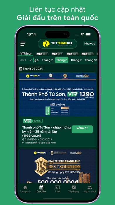 Viettennis Screenshot