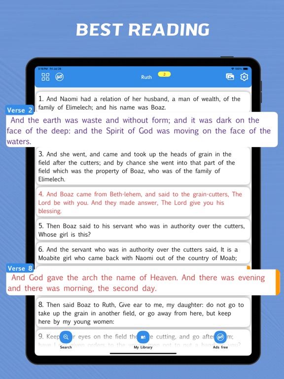 Screenshot #5 pour ERV Bible - offline
