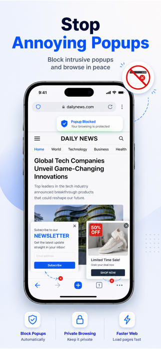 Ad Block Browser: No Ads Screenshot 4 of 4