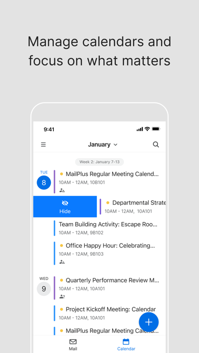 Synology MailPlus iPhone screenshot 6 - Productivity app
