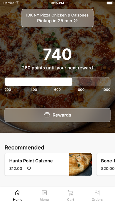 IDK NY Pizza Screenshot 1 - AppWisp.com IDK NY Pizza Screenshot 1 - AppWisp.com