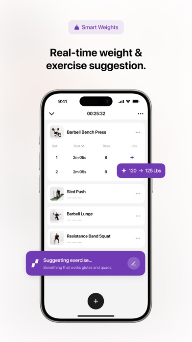 Train Fitness Workout Tracker Screenshot