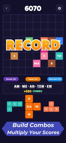 WordEtris screenshot