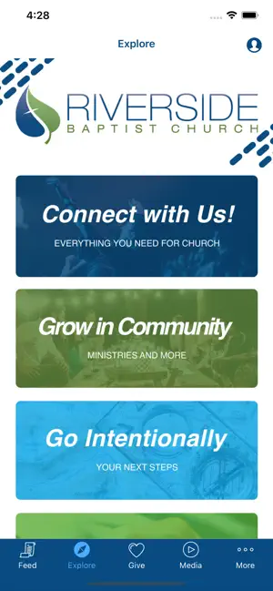 Riverside Baptist - Greer screenshot 2