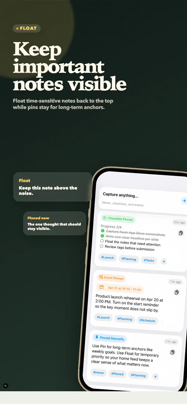 #1. FlowIt: Float Notes (iOS) By: 立峰 顾