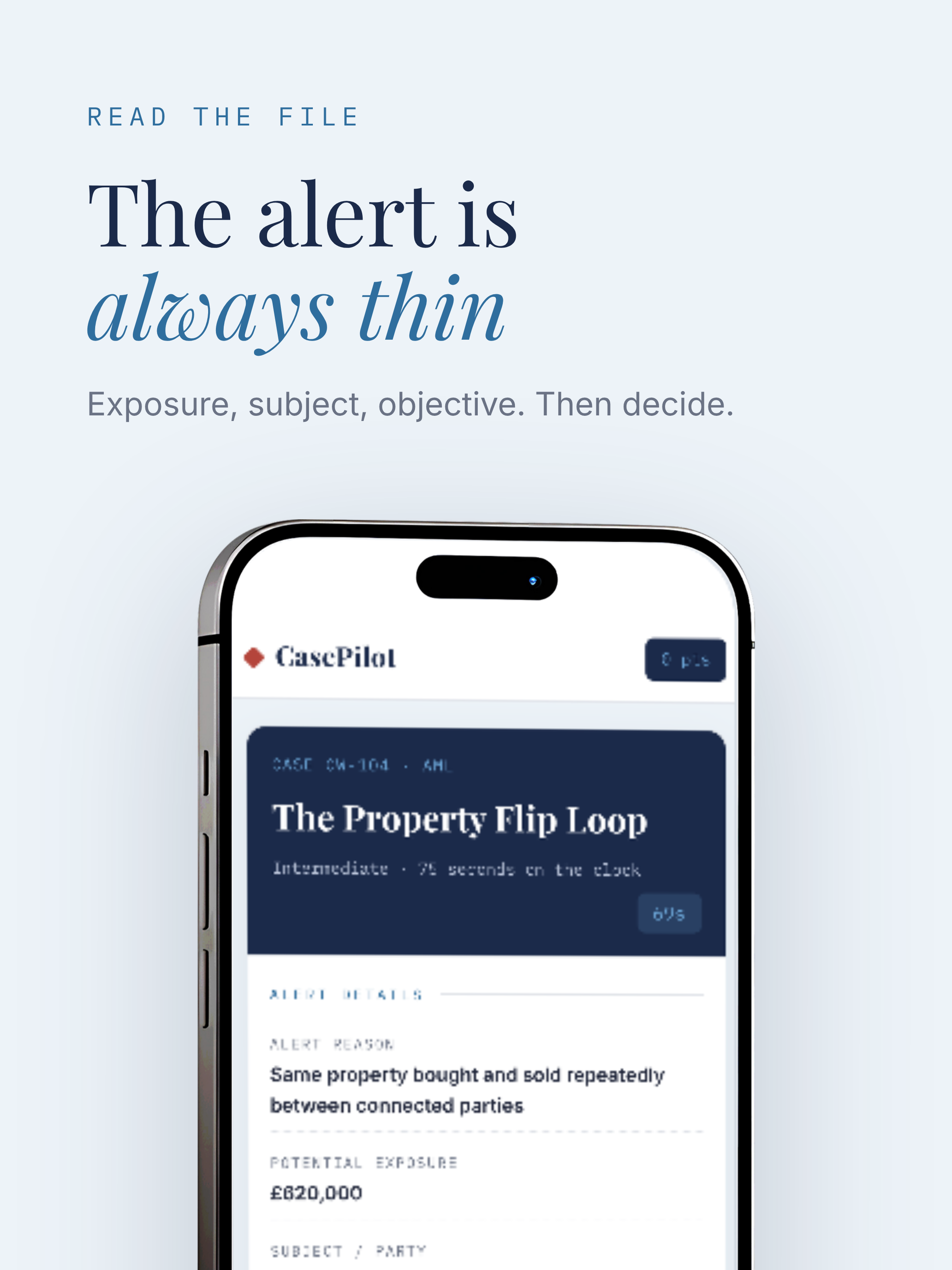 CasePilot: AML Investigator screenshot 14