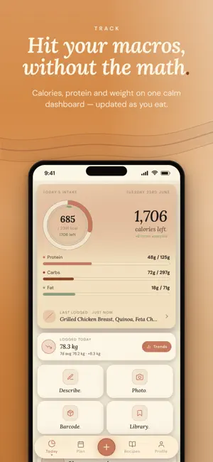 Feed Me: Calorie Counter screenshot 1