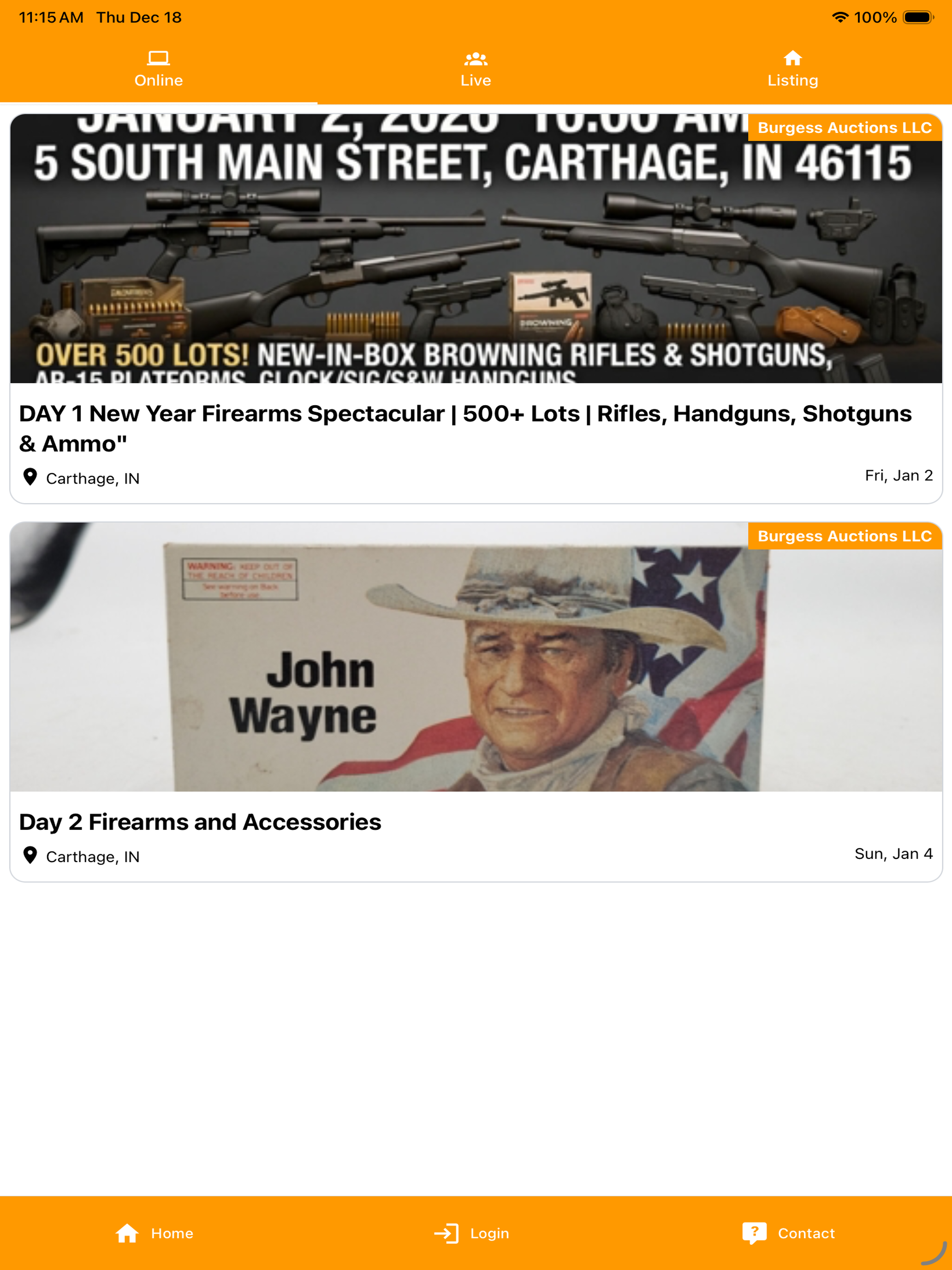 Burgess Auctions