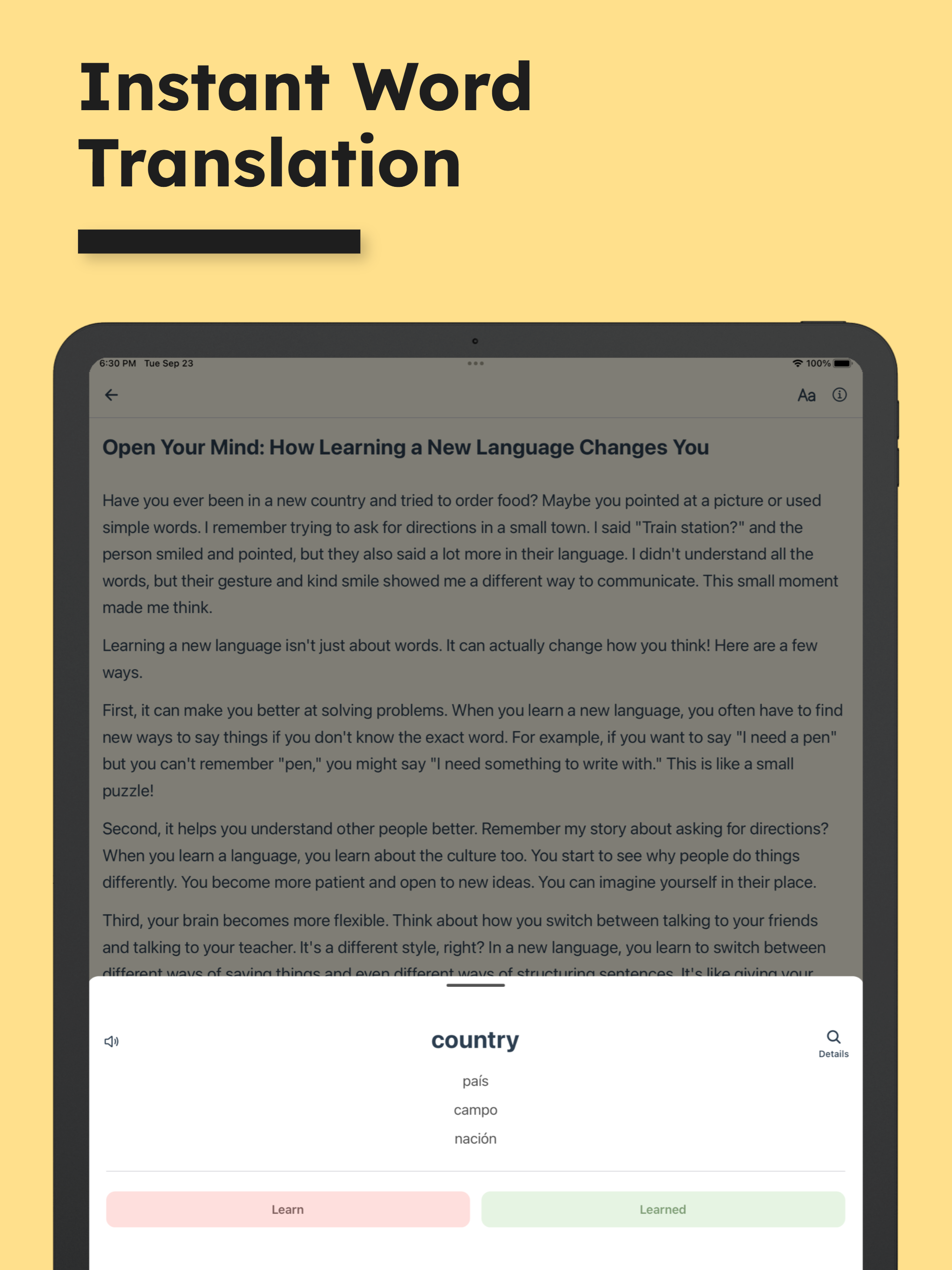 ReadYours: AI Language Reading screenshot 13