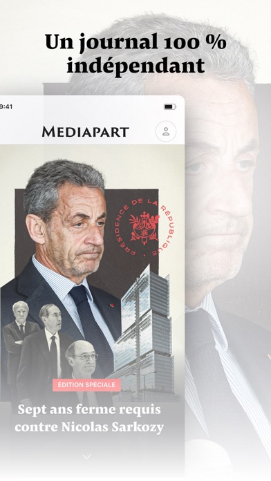 Screenshot #1 pour Mediapart, journal indépendant