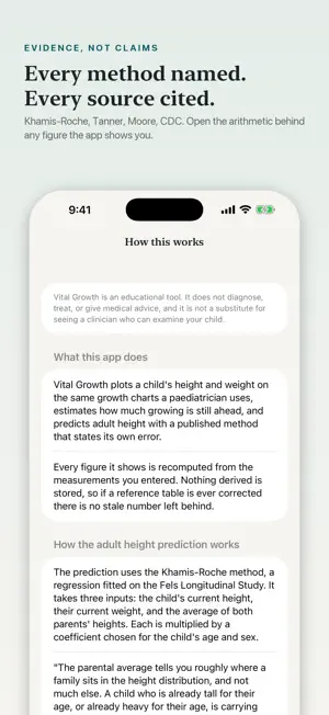 Vital Growth: Height Predictor screenshot 4