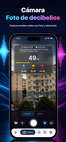 Medir decibeles sonometre osha screenshot 3