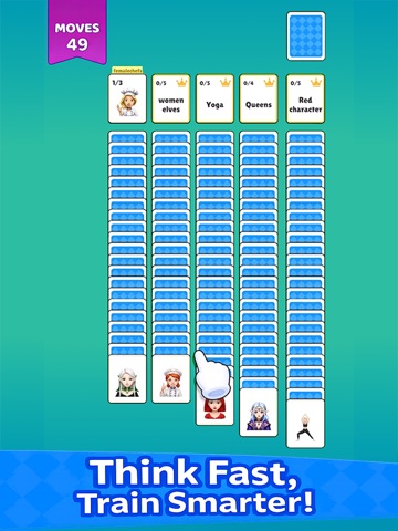 Emoji Solitaire - Card Game iPad screenshot