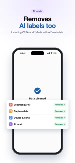 MetaClean: Photo Cleaner screenshot 4