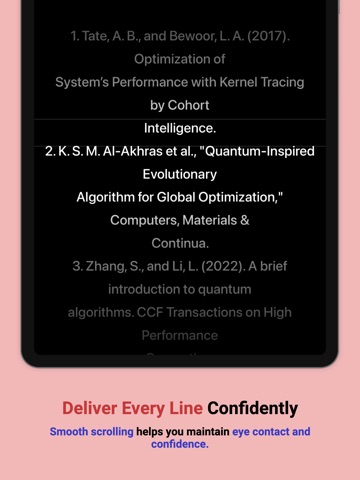 Teleprompter Pro: Read Script iPad screenshot