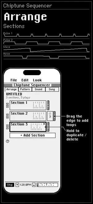 Chiptune Sequencer - C.H.I.P. screenshot 2
