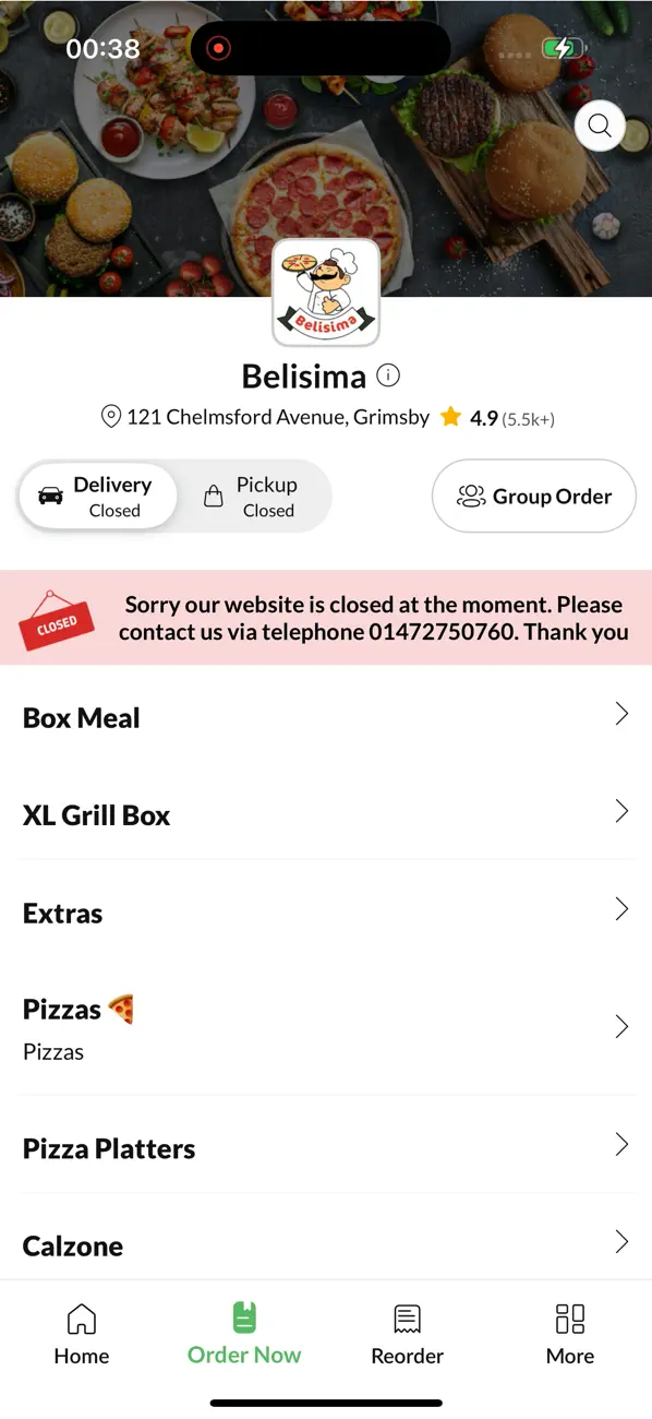 Screenshot #2 pour BELISIMA PIZZA - TOP RATED