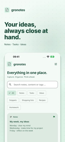 gronotes screenshot 1