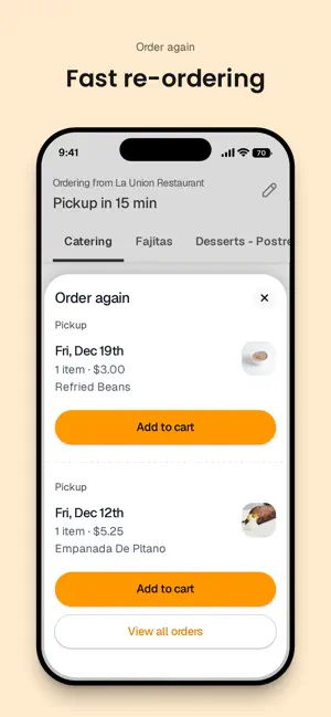 La Union Restaurant To Go screenshot 4