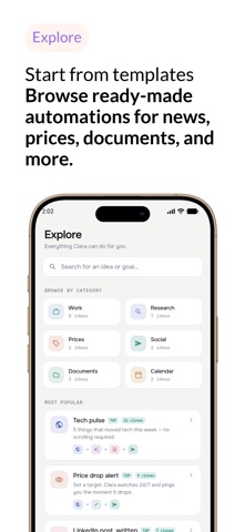 Clara: AI Automation Agent Screenshot 6 of 7