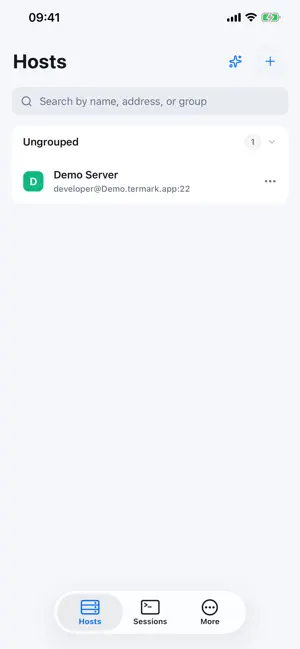 Termark - SSH & SFTP Client screenshot 1