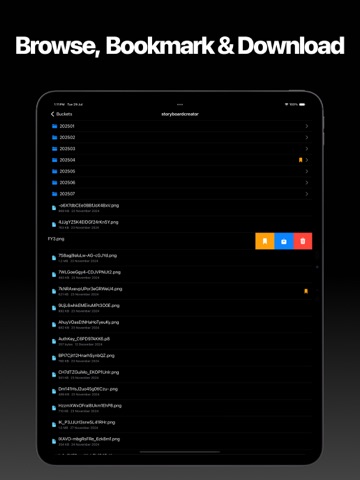 S3 Client & Browser iPad screenshot