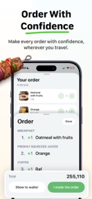 Forq: AI Menu Scanner & Photos screenshot