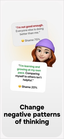TellMe: CBT Thought Record iPhone screenshot