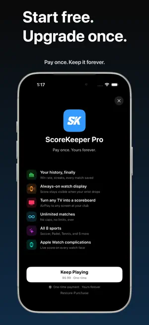 ScoreKeeper - Match Tracker screenshot 3