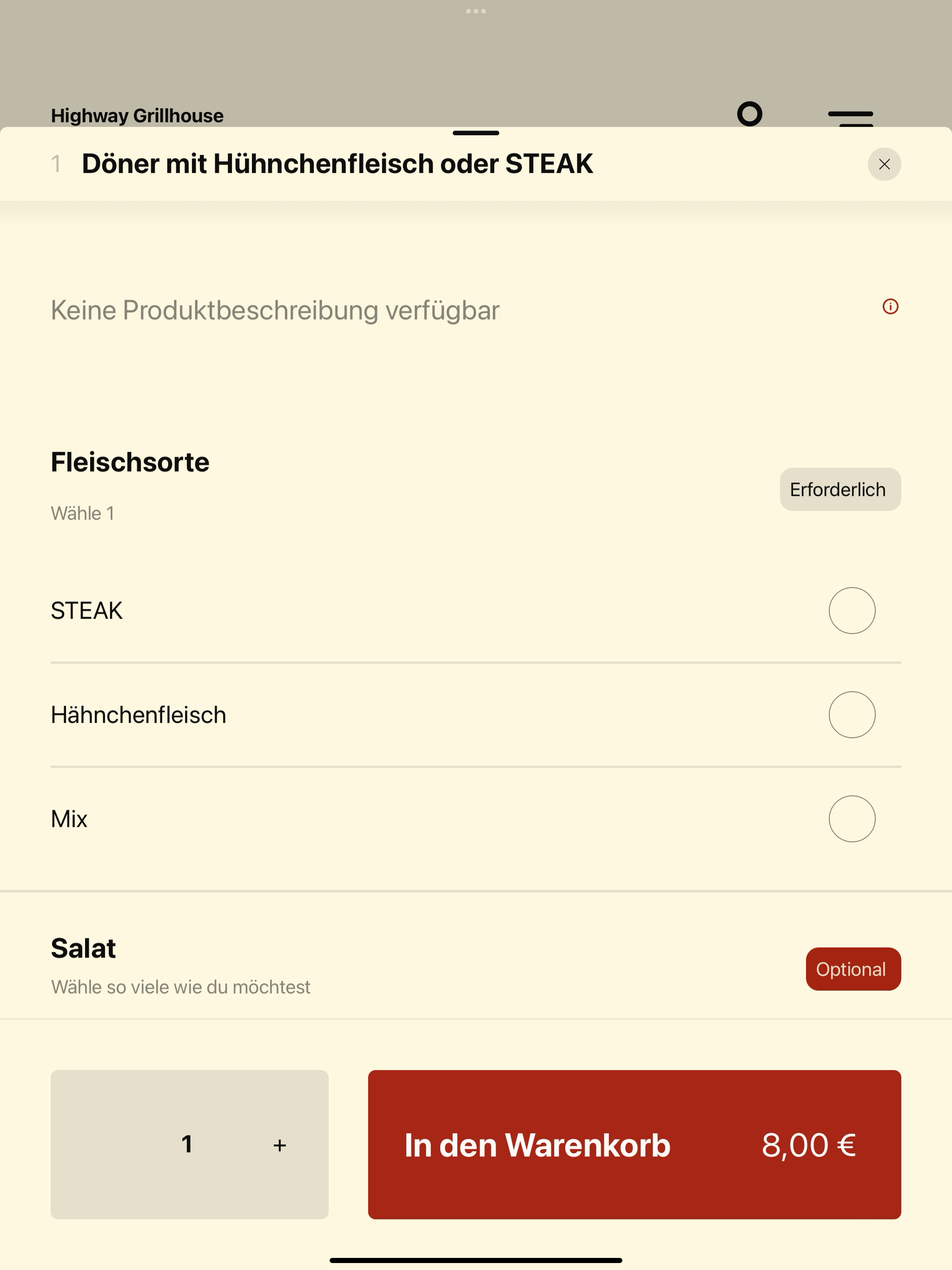 Highway Grillhouse Aichstetten screenshot 8
