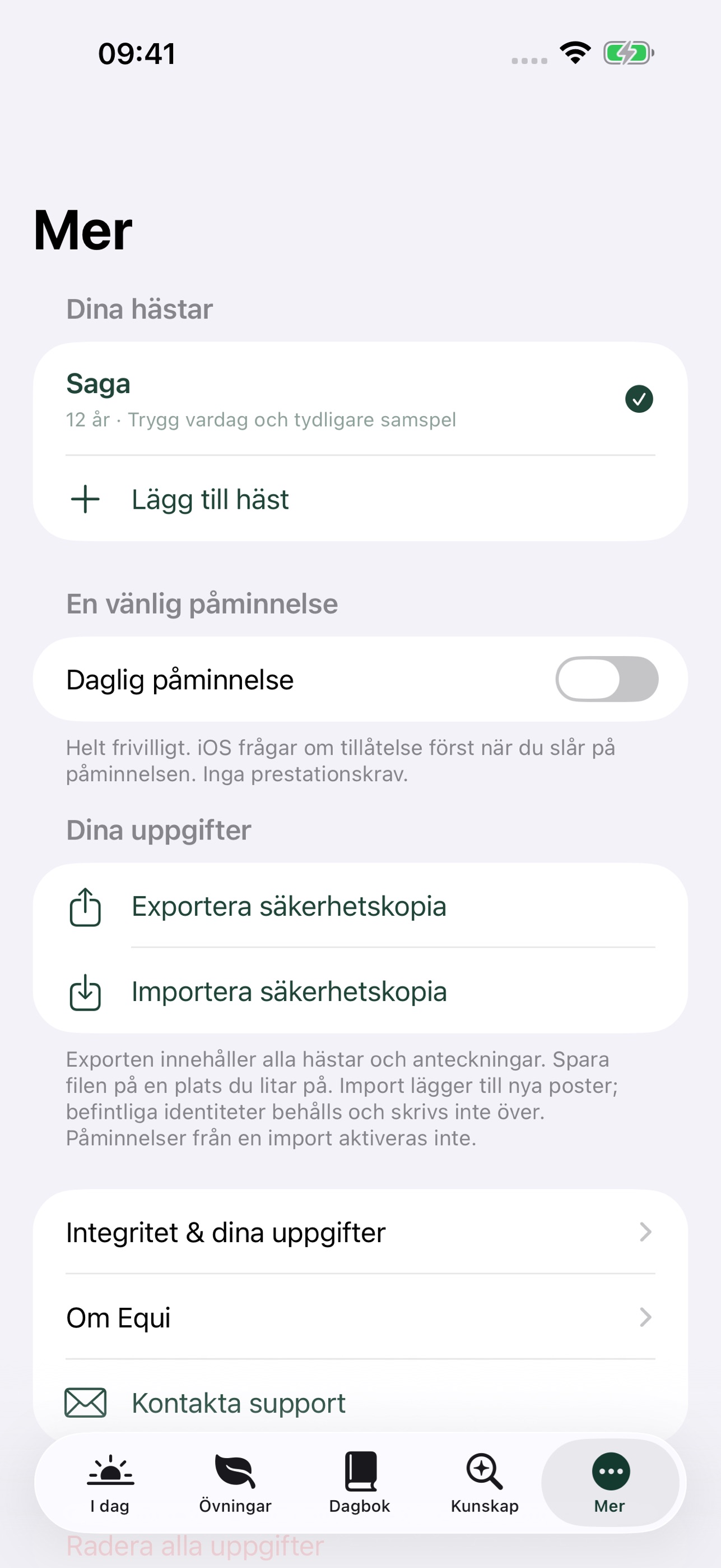 Screenshot 7 of Equi – Häst & människa