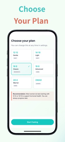 Intermittent Fasting + Tracker iPhone screenshot